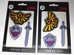 2 Packs Nuevos Parches Nintendo The Legend Of Zelda Hierro - Imagen 1 de 4