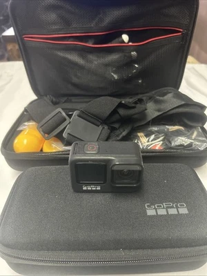 GoPro HERO9 Black Action Camera Bundle with Accessories, Batteries, SD Card - Image 1 of 4