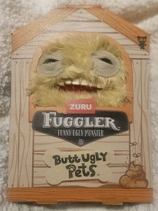 Fuggler Butt Ugly Pets Mr Buttons Golden Retriever Dog 9" Zuru Plush MONSTER NIB - Picture 1 of 4