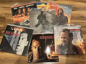 DIE HARD SERIES BRAVEHEART CONAIR WYATT EARP POCAHONTAS LASERDISC MOVIE LOT - Bild 1 von 16