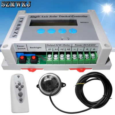WST03-3 Elektronischer Einachs Solar Tracker Controller DIY Solarpanel Tracking - Bild 1 von 4