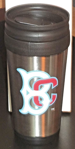 BROOKLYN CYCLONES BC LOGO STAINLESS STEEL COFFEE TRAVEL MUG TUMBLER DRINK CUP Cover