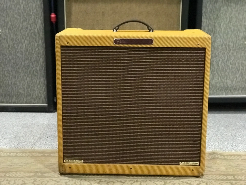 Alessandro High-End Products '59 Fender Tweed Bassman servicio cableado a mano Foto 1 de 4
