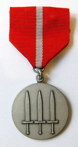 Norwegen Streitkräfte Verteidigungsdienst Medaille - Bild 1 von 5
