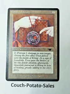 MTG Amulet of Kroog - Antiquities - Edge wear - see pics - Picture 1 of 3