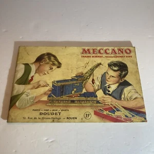 Catalogue MECCANO 1953 Train Hornby Miniature Dinky Toys DOUDET Rouen 35 Francs - Imagen 1 de 8