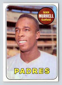 1969 Topps Card, #333 Ivan Murrell, San Diego Padres