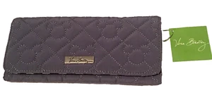 Vera Bradley RARE Disney Charcoal Mickey Mouse Park Exclusive Magnet Trifold NWT - Picture 1 of 12