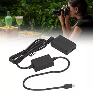 LP E12 AC Power Adater Dummy Battery For M50 M200 M50 Ii M100 M10 M M2 Fit - Picture 1 of 23