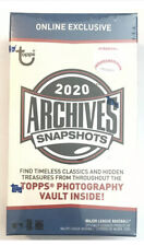 2020 Topps Archives Snapshots Box Online Exclusive