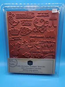 Nov 2009 Unity Exclusive Limited Edition rubber stamp kit "Fairy Tales" Lot RSK1 - Picture 1 of 10