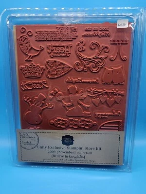 Nov 2009 Unity Exclusive Limited Edition rubber stamp kit "Fairy Tales" Lot RSK1 - Image 1 of 4