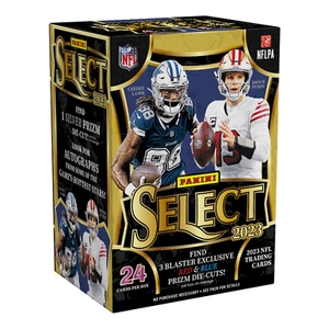 Caja bláster de tarjetas coleccionables de fútbol americano Panini Select 2023 - Imagen 1 de 1