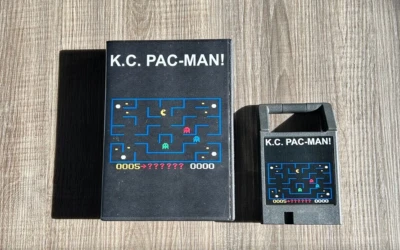 KC PAC-MAN Odyssey2 homebrew videogame box cartridge Videopac Magnavox PACMAN - Image 1 of 2