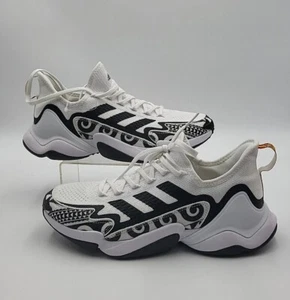 Adidas Sneaker Men's Size 9.5M Patrick Mahomes Impact Flex White Black  GY0474 - Picture 1 of 11