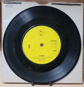 ABBA:  Fernando  1976 Epic (S EPC 4036)  UK Import - 7" Vinyl  * Tested * - Picture 1 of 3