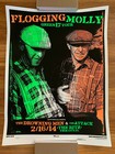 Flogging Molly Concert Poster ~ Green 17 Tour Promo Limited Numbered ~ Ritz Ybor