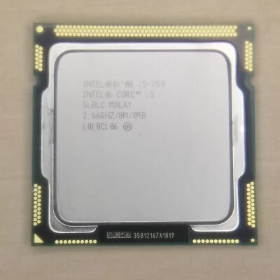 Intel Core i5-750 Processor 8M Cache, 2.66 GHz SLBLC - Image 1 of 2
