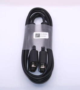 VGA D-Sub Cable HD15 HD 15-pin Video Male-to-Male 6ft Dell 5KL2H06509 - Picture 1 of 2