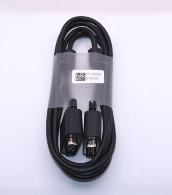 VGA D-Sub Cable HD15 HD 15-pin Video Male-to-Male 6ft Dell 5KL2H06509 - Image 1 of 2