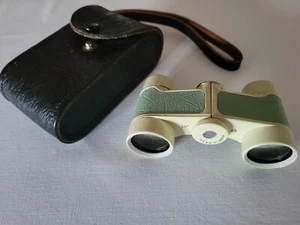 Binocolo opera/teatro vintage con custodia in pelle - Foto 1 di 2