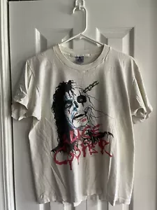Vintage 1987 Alice Cooper Raise Your Fist & Yell Konzert Shirt Gr. Lg Top Zustand. - Bild 1 von 12