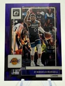 D'ANGELO RUSSELL 2022-23 DONRUSS OPTIC BASKETBALL PURPLE FAST BREAK - Picture 1 of 2