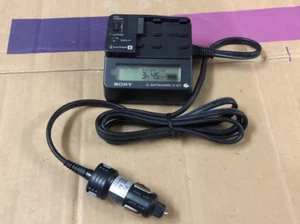 Sony DC-VQ11 Car Batterie Chargeur Adaptateur 4.2V 1.5A(BATT) 4.2V 1.8A(VCR/VTR) - Afbeelding 1 van 6