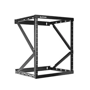 12U 2-Post Wall Mount Open Frame, 18"  Depth Flat Box - Picture 1 of 1