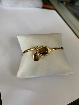 $75 Pulsera Carolee Tono Oro Piedra Lapislázuli Semi Preciosa 8" P605 Foto 1 de 4