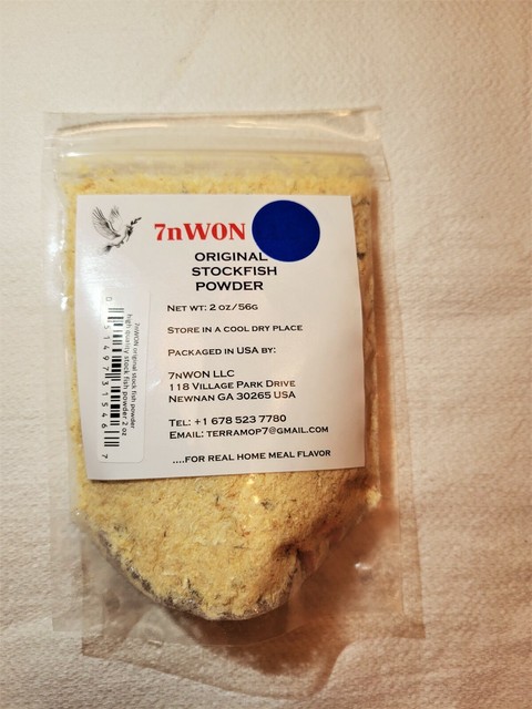 Ground StockFish Powder