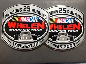 Nascar Whelen Modified Series 25th Anniversary Decals (2) - Picture 1 of 1