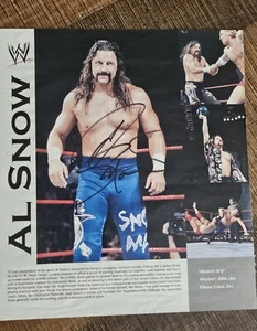 Al Snow Matt Hardy 2 handsignierte Fotos WWE Wrestling - Bild 1 von 4
