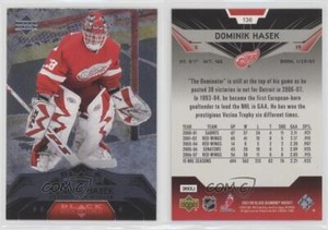 2007-08 Upper Deck Black Diamond Dominik Hasek #136 HOF