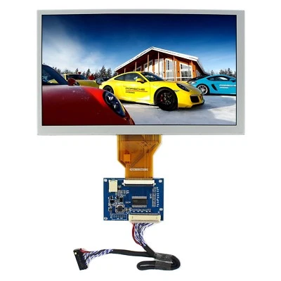 8 Zoll 800x480 LCD Bildschirm AT080TN64 mit Tcon Board LVDS zu TTL LCD Controller - Bild 1 von 4