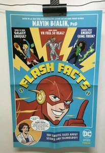 Póster de papel promocional Flash Facts DC Kids tienda de cómics 11x17 2021 Mayim Bialik - Imagen 1 de 2