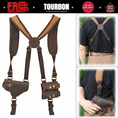 Funda oculta para pistola de hombro pistola arnés para llevar axilas bolsa de uso bolsa Mag Foto 1 de 4