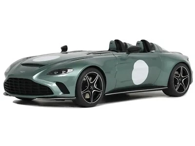 ASTON MARTIN V12 SPEEDSTER GREEN 1/18 MODEL CAR BY GT SPIRIT GT906 - Image 1 of 4