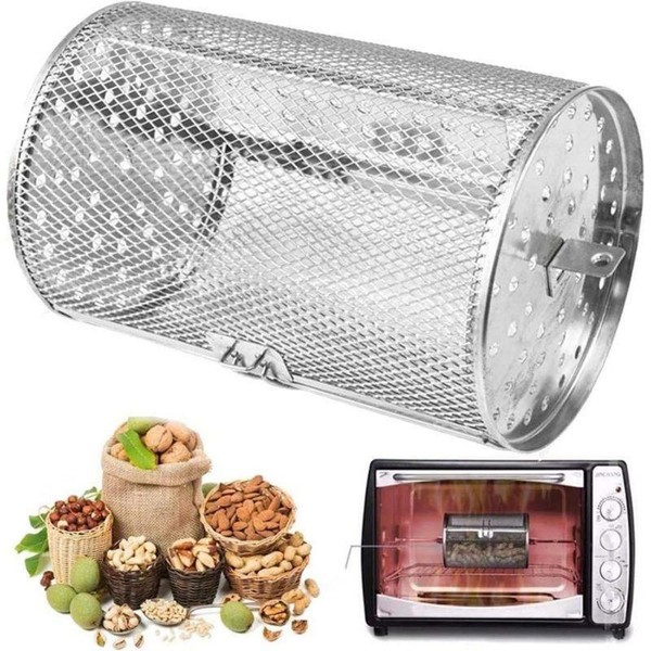 Stainless Steel Oven Basket Coffee Beans Walnuts Almonds Baking Tool Kitchen Photo Related