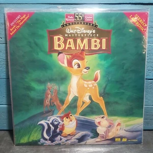 Bambi Laserdisc - Fully Restored 55th Anniversary Limited Edition Free Shipping - Picture 1 of 2