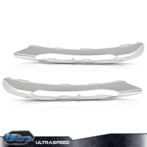 Front Bumper Trim Left & Right Side Fit For 2012-2014 Mercedes Benz C250 C300 - Picture 1 of 12