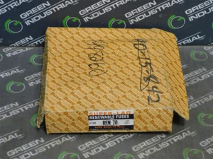 NUOVA scatola di 5 fusibili rinnovabili Bussmann REN 70 Super Lag 250V 70A - Foto 1 di 8