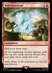 MTG Foil Universes Beyond: Fallout PIP Wild Wasteland MINT - Picture 1 of 1