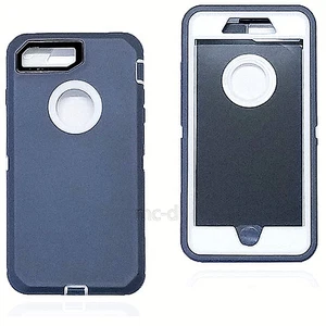 Hybrid Case Cover For iPhone 6 7 7Plus (Belt Clip fits Otterbox Defender series) - Picture 1 of 17