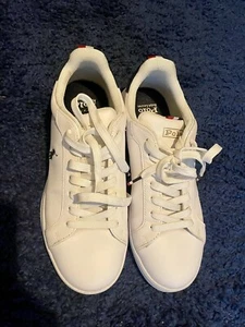 Ralph Lauren Polo, White/Navy, Men’s 8.5, Good Condition - Picture 1 of 7