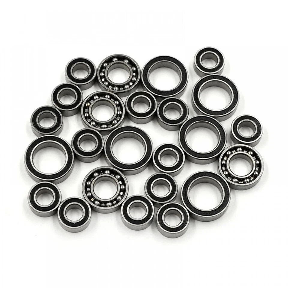 Yeah Racing YBS-0006 Steel Bearing Set (24pcs) : 1/10 Element Enduro - Image 1 of 2