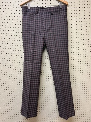 De colección Nuevo Wrangler Hombre Joven Modelo Pantalones a Cuadros Para Hombre 34x31 Retro Pantalones Nuevo de Lote Antiguo Foto 1 de 4