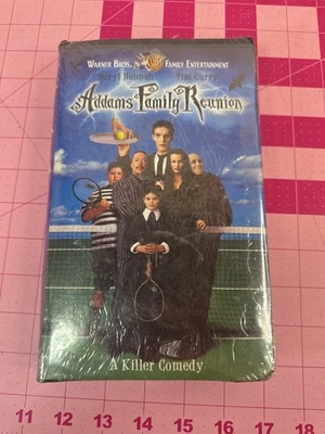 Addams Family Reunion VHS 1998 NEW SEALED WATERMARK Clamshell - Image 1 of 2