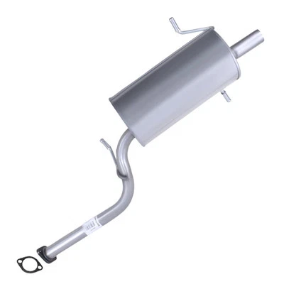 Stainless Steel Exhaust Rear Muffler fits: 1998 - 2005 Subaru Forester 2.5L - Imagem 1 de 4
