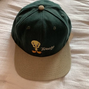 Tweety Bird Warner Bros. 1991 ACME Clothing XL eng anliegende Mütze - hergestellt in den USA - neu mit Etikett - Bild 1 von 11